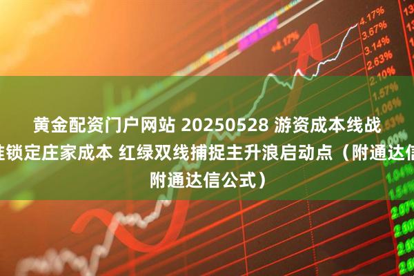 黄金配资门户网站 20250528 游资成本线战法 精准锁定庄家成本 红绿双线捕捉主升浪启动点（附通达信公式）